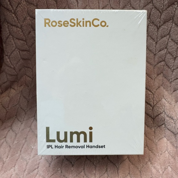 RoseSkinCo Lumi White and Gold IPL Hair Removal Handset Bath & Body Tool.